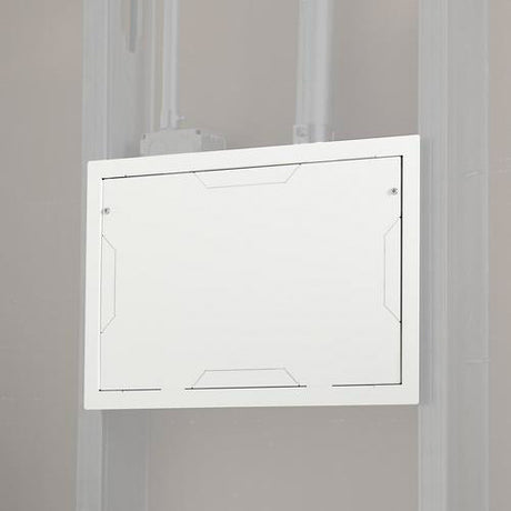 Chief PAC525FCW In-Wall Storage Box with Flange & Cover (White) — Being Shipped
