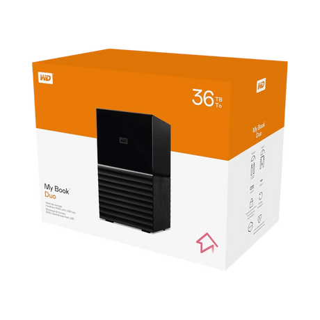 Western Digital My Book Duo 36TB RAID External Hard Drive — Being Shipped