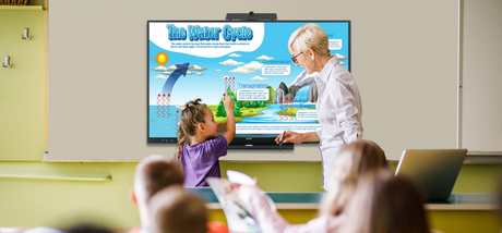 Sharp 65" AQUOS BOARD 4K UHD Touchscreen Commercial Display — Being Shipped