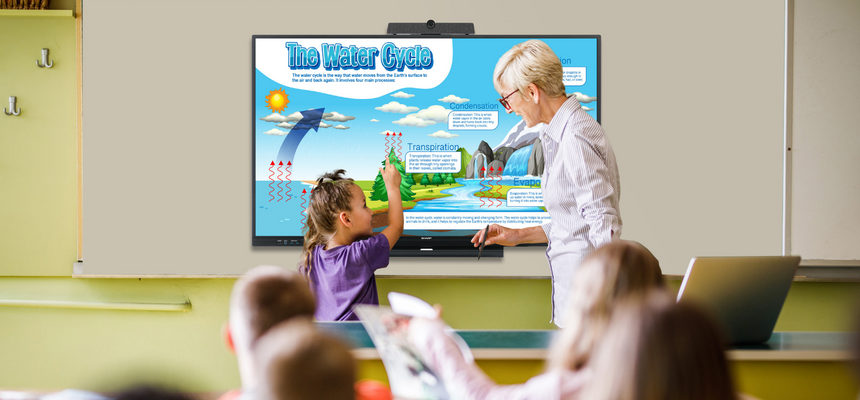 Sharp 65" AQUOS BOARD 4K UHD Touchscreen Commercial Display — Being Shipped