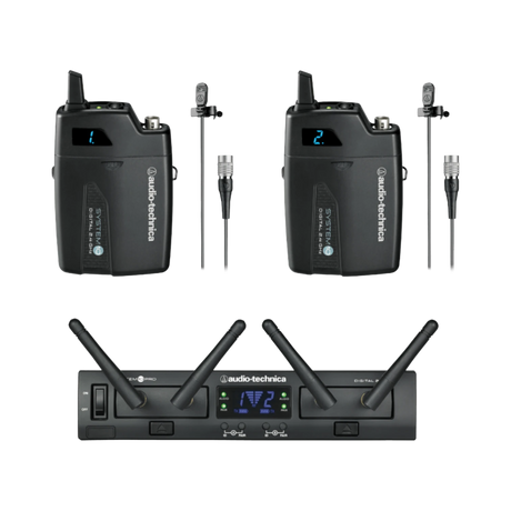 Audio-Technica System 10 PRO Dual-Channel Wireless Lavalier — Being Shipped
