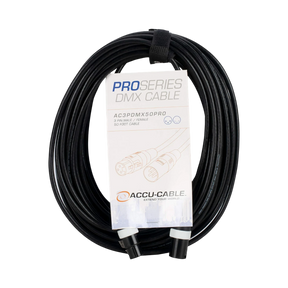 ADJ Pro Series 50ft DMX Cable 3-Pin Male to Female — Being Shipped