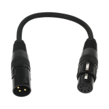 ADJ Accu-Cable 3-Pin to 5-Pin DMX Cable 11" — Being Shipped