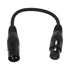 ADJ Accu-Cable 3-Pin to 5-Pin DMX Cable 11" — Being Shipped