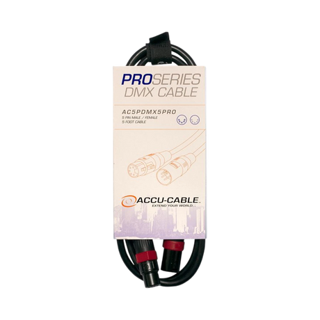 ADJ Pro Series 5-Pin 5' DMX Cable — Being Shipped