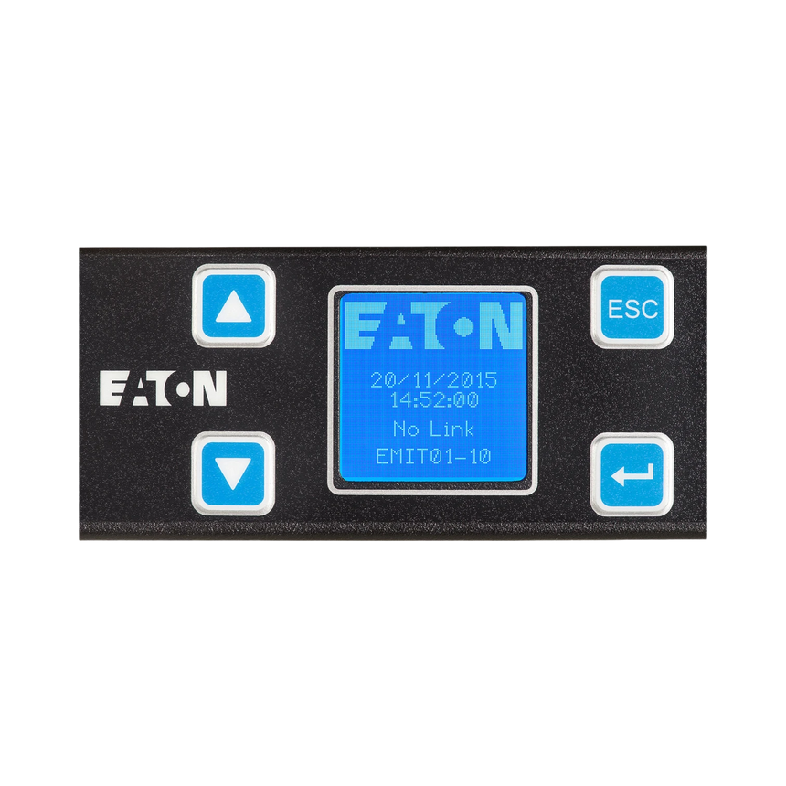 Eaton 10ft Cord 120V 1U 5-20P L5-20P Metered Rack Power Distribution Unit — Being Shipped