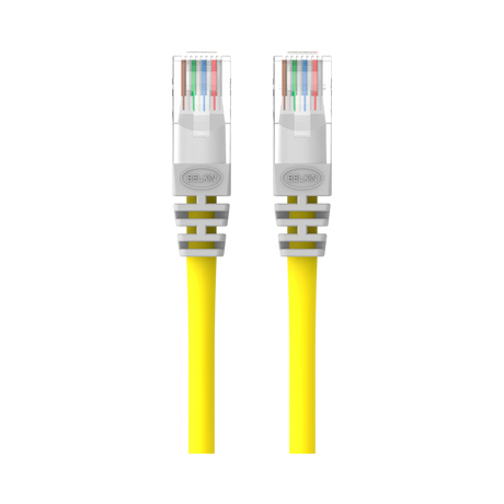 Belkin 10ft CAT5e Crossover Patch Cable (Yellow) — Being Shipped