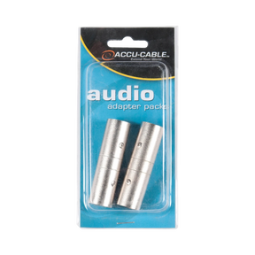 ADJ 3-Pin XLR Male to Male Adapter 2-Pack — Being Shipped