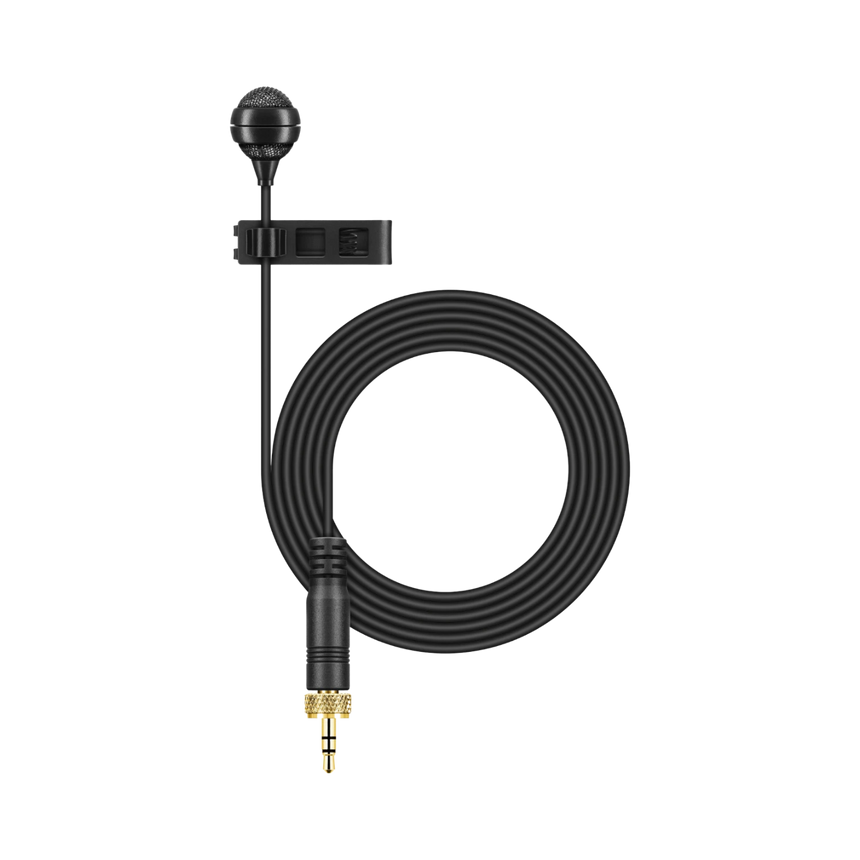 Sennheiser ME 4 Cardioid Lavalier Microphone with Locking 3.5mm Connector (Black) — Being Shipped