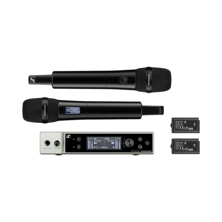 Sennheiser EW-DX 835-S Dual Wireless System with 2 Handheld Mics — Being Shipped