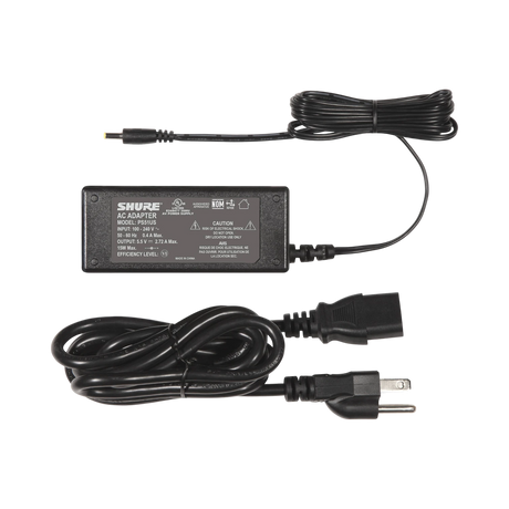 Shure 5.5V DC Power Adapter for 2-Bay Battery Chargers — Being Shipped