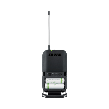 Shure BLX1 Wireless Bodypack Transmitter (H10: 542 to 572 MHz) — Being Shipped