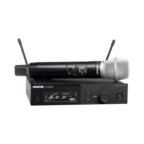 Shure SLXD2/B87A Digital Wireless Handheld Microphone Transmitter with Beta 87A Capsule — Being Shipped