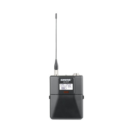Shure ULXD1 Digital Wireless Bodypack Transmitter with TA4M (J50A: 572 to 608 + 614 to 616 MHz) — Being Shipped