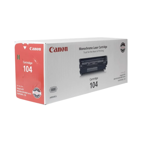 Canon 104 Black Toner Cartridge for FAXPHONE & imageCLASS — Being Shipped