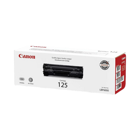 Canon 125 Black Toner Cartridge for Laser Printers — Being Shipped