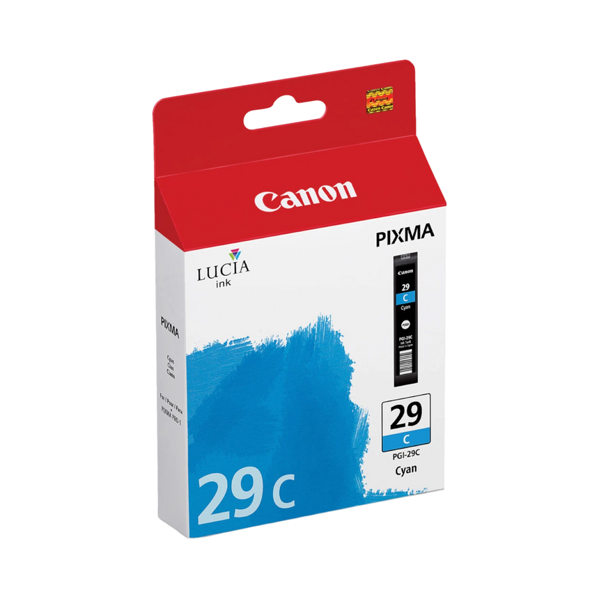 Canon Cyan PGI-29C Ink Tank for PIXMA PRO-1 Printer — Being Shipped