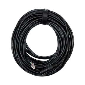 ADJ CAT6 Pro 100ft Black Twisted Pair Cable — Being Shipped