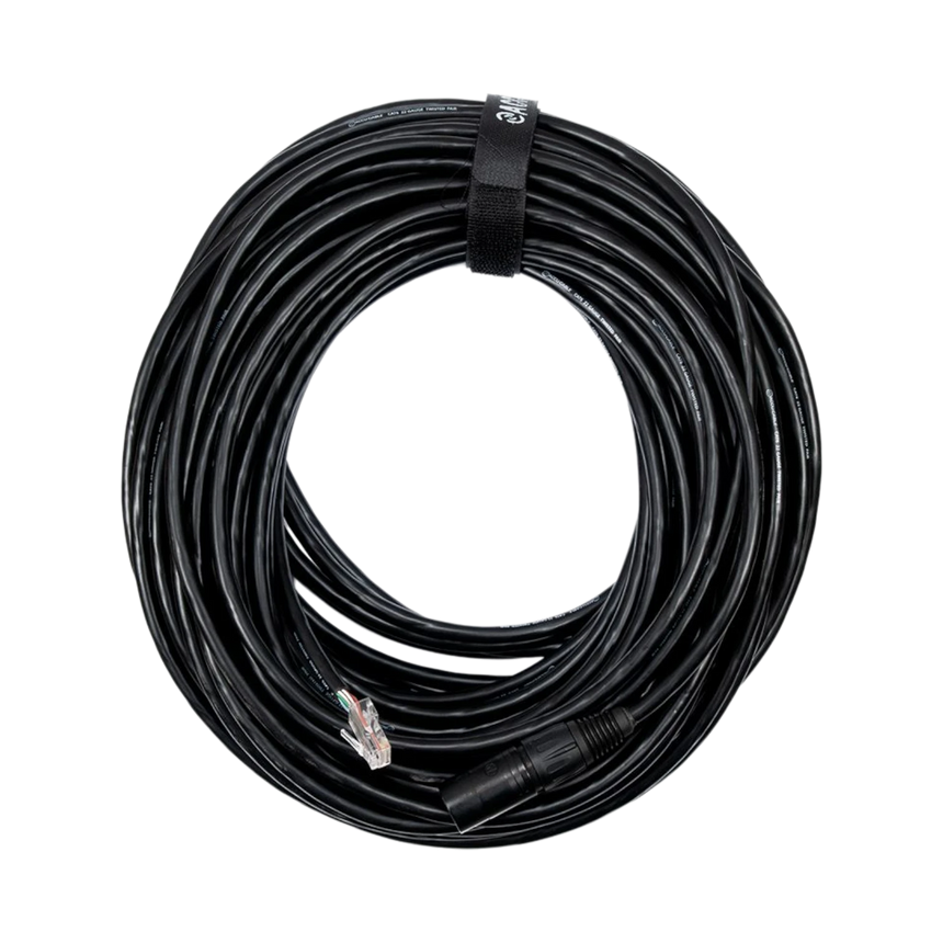 ADJ CAT6 Pro 100ft Black Twisted Pair Cable — Being Shipped