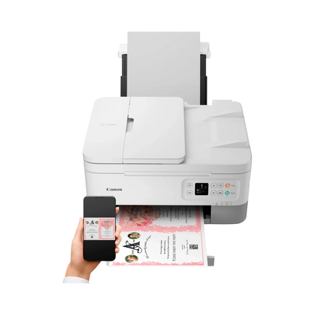 Canon PIXMA TR7020a All-in-One Printer (White) — Being Shipped