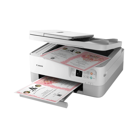 Canon PIXMA TR7020a All-in-One Printer (White) — Being Shipped