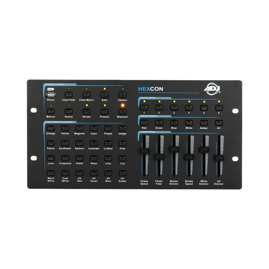 ADJ Hexcon 36-Channel DMX Controller for HEX Series — Being Shipped