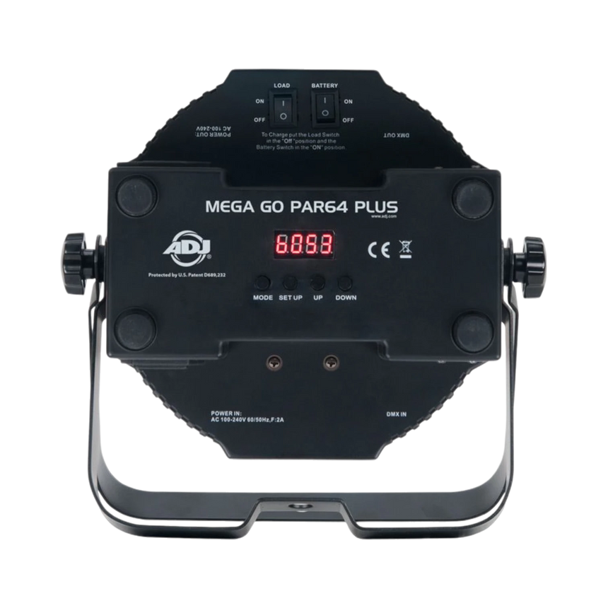 ADJ Mega Go Par 64 Plus Rechargeable LED Par Can — Being Shipped