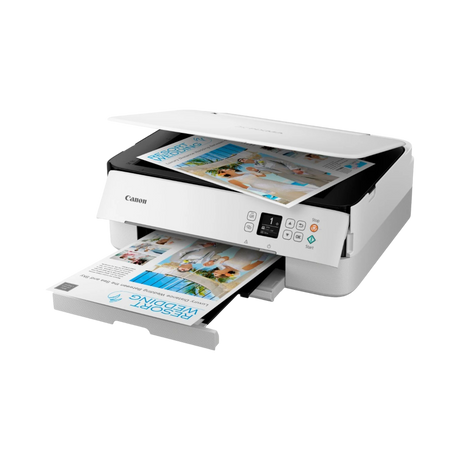 Canon PIXMA TS6420a Wireless All-in-One Printer White — Being Shipped