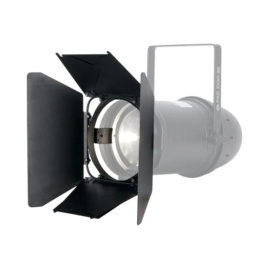 ADJ PAR64-BD Black Metal Barn Door for PAR 64 Cans — Being Shipped