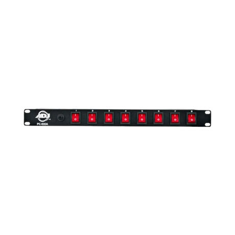 ADJ PC-100A AC Power Center with 8 Lighted Switches — Being Shipped
