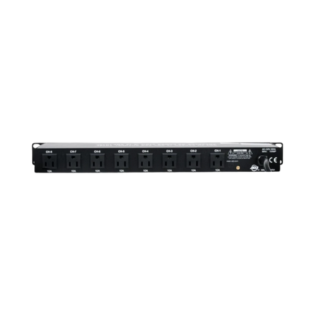 ADJ PC-100A AC Power Center with 8 Lighted Switches — Being Shipped