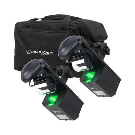 ADJ Pocket Roll Pak 2x Inno Pocket Roll with F4 Par Bag — Being Shipped