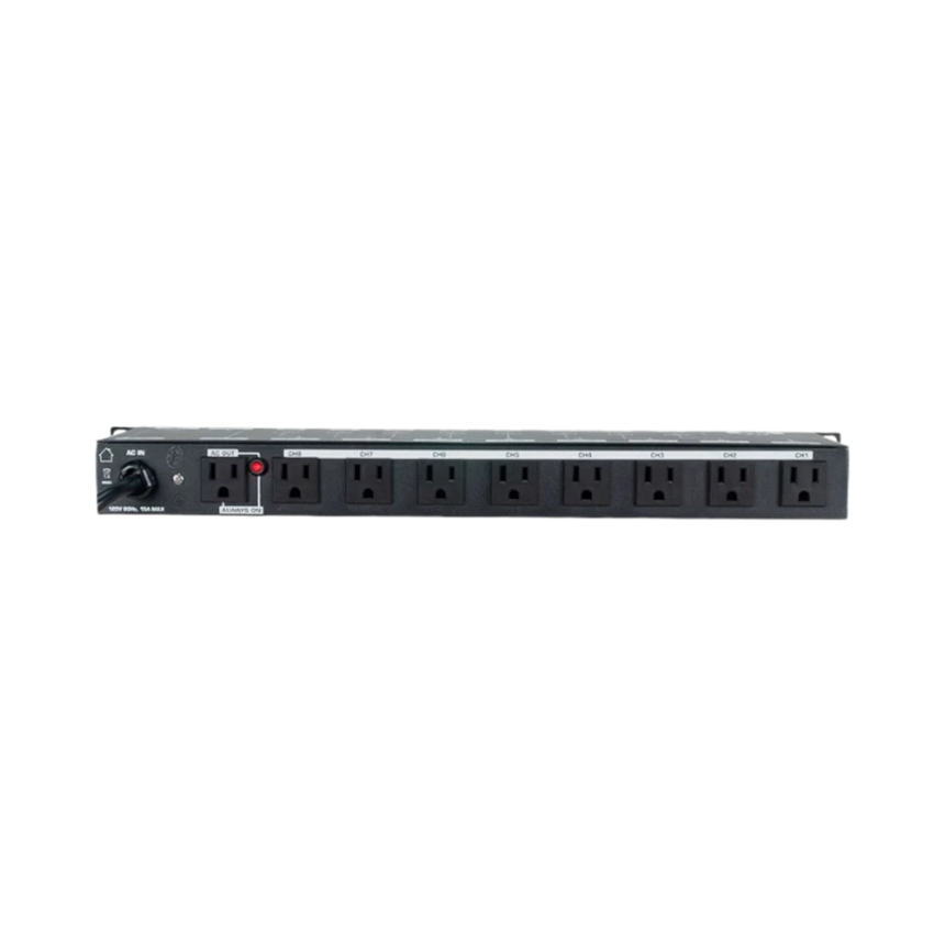 ADJ POW-R BAR RACK USB Power Center with 8 Outlets — Being Shipped