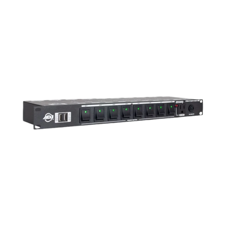 ADJ POW-R BAR RACK USB Power Center with 8 Outlets — Being Shipped