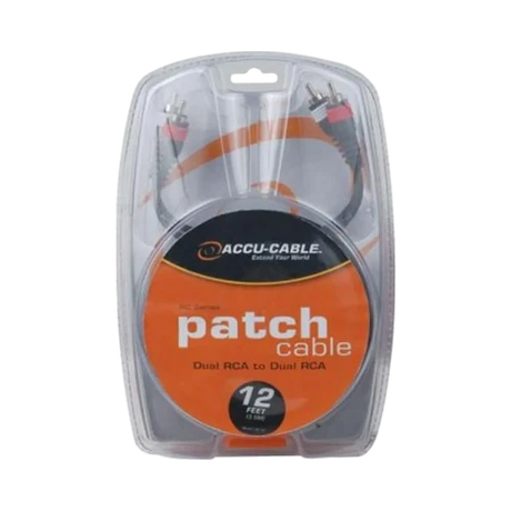 ADJ Dual RCA to RCA Cable 12' — Being Shipped