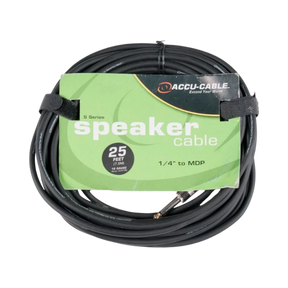 ADJ 25' 16 Gauge 1/4" to MDP (Banana) Cable — Being Shipped