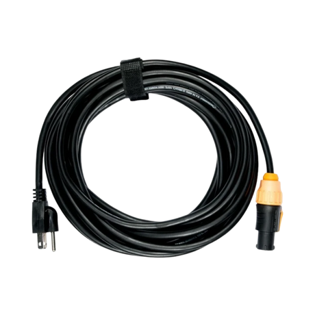 ADJ 25FT IP65 Power Twist Lock to Edison Plug Cable — Being Shipped
