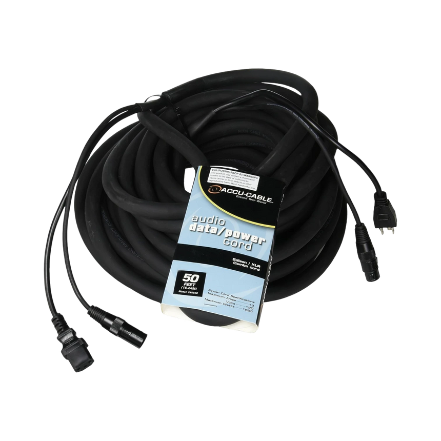 ADJ 50' Combo XLR and Power Cable — Being Shipped
