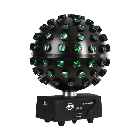 ADJ Starburst Rotating LED Sphere for DJ Light Shows — Being Shipped