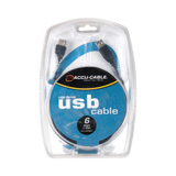 ADJ Accu-Cable USB 2.0 Type A Male to Female Extension Cable 6ft — Being Shipped