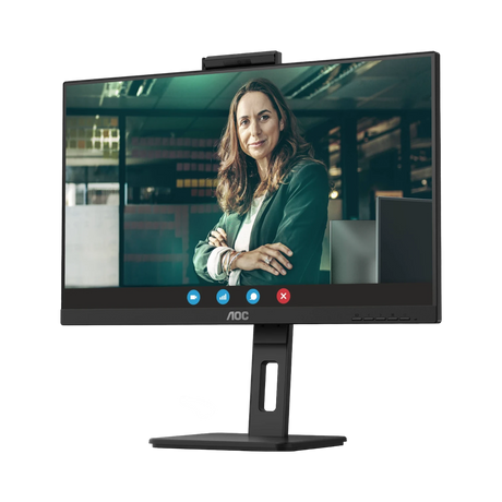 AOC Q27P3CW 27" QHD Monitor with Webcam — Being Shipped