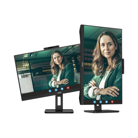 AOC Q27P3CW 27" QHD Monitor with Webcam — Being Shipped