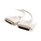 C2G 3ft DB25 M/F Serial RS232 Extension Cable — Being Shipped