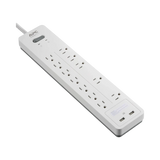 APC 12-Outlet Surge Protector with USB Charging (White) — Being Shipped