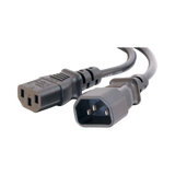 C2G 15ft 18 AWG Power Extension Cord IEC C13 to C14 — Being Shipped