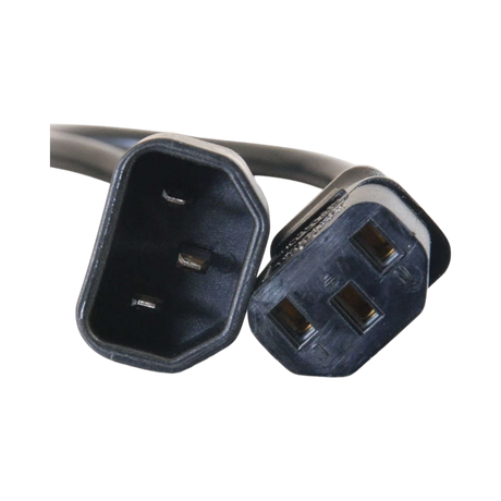 C2G 15ft 18 AWG Power Extension Cord IEC C13 to C14 — Being Shipped