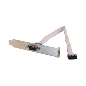 C2G DB9 Male Serial RS232 Adapter with Bracket — Being Shipped
