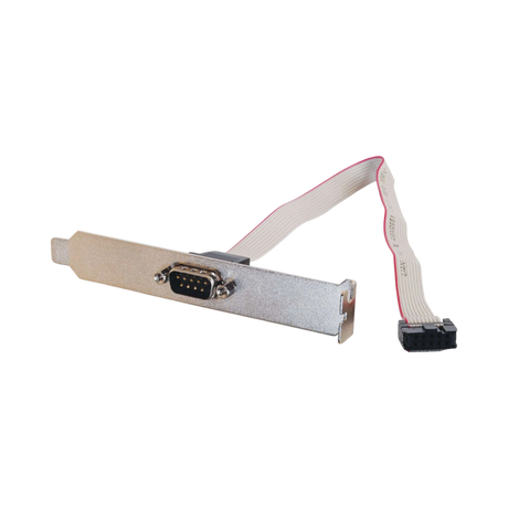 C2G DB9 Male Serial RS232 Adapter with Bracket — Being Shipped