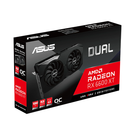 ASUS Dual Radeon RX 6600 XT OC Edition 8GB Gaming Card — Being Shipped