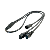 C2G 6ft 16 AWG Power Cord Splitter 1 to 2 Black — Being Shipped
